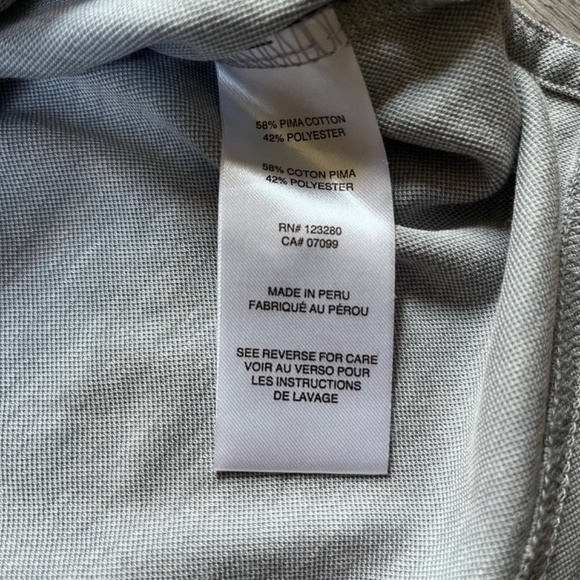 Travis Mathew | Coastal Chest Stripe Polo | Light Blue | Size XL - Picture 4 of 8